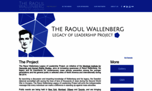 Raoulwallenberglegacy.org thumbnail