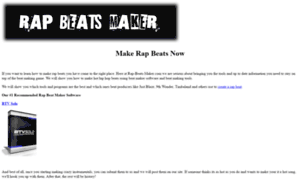 Rap-beats-maker.com thumbnail