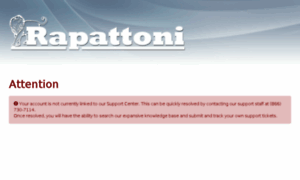 Rapattoni.custhelp.com thumbnail