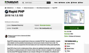 Rapid-php-editor.findmysoft.com thumbnail
