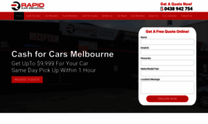 Rapidcarremoval.com.au thumbnail