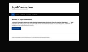 Rapidconstructions.wordpress.com thumbnail