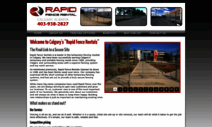 Rapidfencerental.com thumbnail