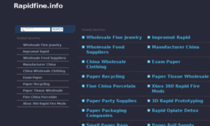Rapidfine.info thumbnail