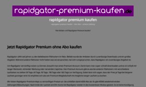 Rapidgator-premium-kaufen.de thumbnail