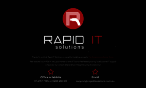 Rapiditsolutions.com.au thumbnail