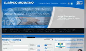Rapido-argentino.voyenbus.com thumbnail