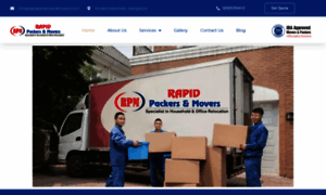 Rapidpackersandmovers.com thumbnail