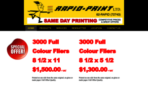 Rapidprintltd.com thumbnail