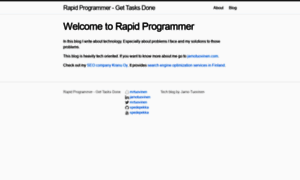 Rapidprogrammer.com thumbnail