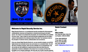 Rapidsecurityservice.com thumbnail