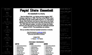 Rapidstatsbaseball.com thumbnail