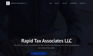 Rapidtaxassociates.com thumbnail