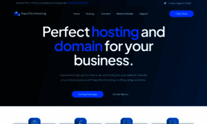 Rapidtechhosting.com thumbnail