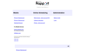 Rapport2.appointmaster.com thumbnail