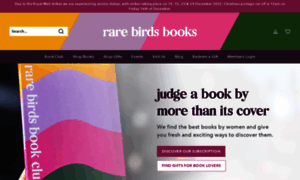 Rarebirdsbookclub.com thumbnail
