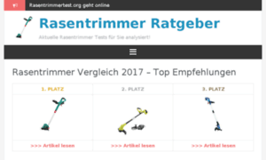 Rasentrimmertest.org thumbnail