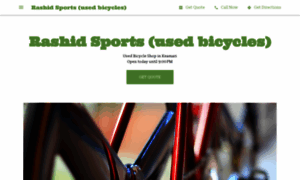 Rashid-sports-used-bicycles.business.site thumbnail