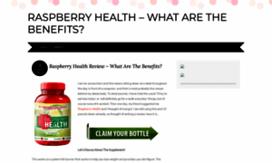 Raspberryhealth.wordpress.com thumbnail