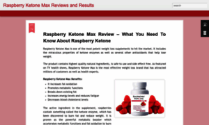 Raspberryketonemax-results.blogspot.com thumbnail