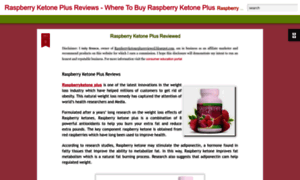 Raspberryketoneplusreviewed.blogspot.com thumbnail