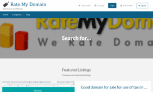 Rate-my-domain.com thumbnail