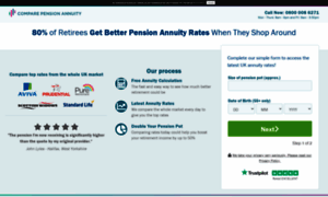 Rates.comparepensionannuity.co.uk thumbnail