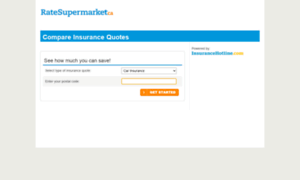 Ratesupermarket.insurancehotline.com thumbnail
