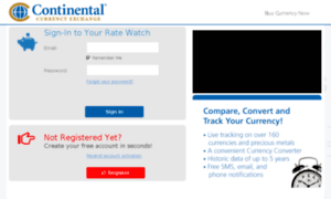 Ratewatch.continentalcurrency.ca thumbnail