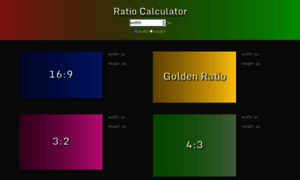 Ratiocalculator.toshimaru.net thumbnail