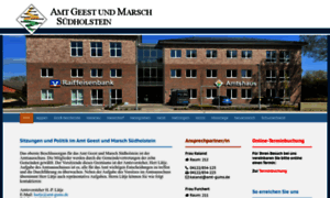 Rats-info.amt-geest-und-marsch-suedholstein.de thumbnail