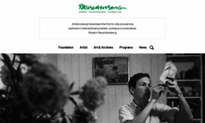 Rauschenbergfoundation.org thumbnail