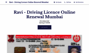 Ravi-driving-licence-online.business.site thumbnail