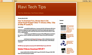 Ravitechtips2018.blogspot.com thumbnail