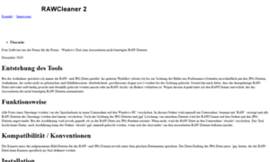 Rawcleaner.dvnh.de thumbnail