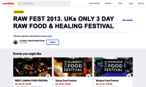 Rawfest2013.eventbrite.co.uk thumbnail