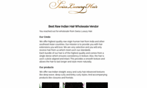 Rawindianhairwholesale.com thumbnail