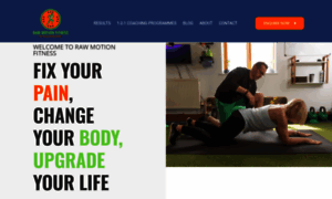 Rawmotionfitness.com thumbnail