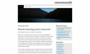 Rawsonmath.com thumbnail