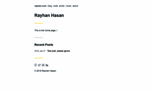 Rayhan.com thumbnail