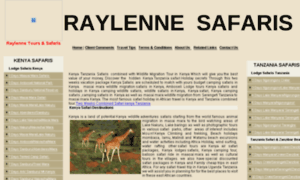 Raylennesafaris.com thumbnail