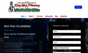 Raymayplumbing.com thumbnail