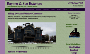 Raymerandsonexteriors.com thumbnail