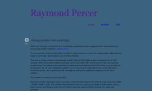 Raymond-percer.tumblr.com thumbnail
