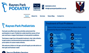 Raynesparkpodiatry.co.uk thumbnail