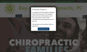 Rayoflightchiropractic.com thumbnail