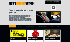 Raysmeltondrivingschool.com.au thumbnail