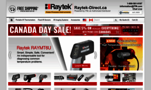 Raytek-direct.ca thumbnail