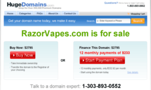 Razorvapes.com thumbnail