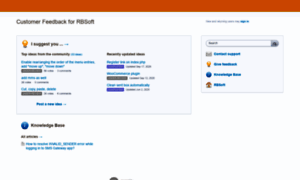 Rbsoft.uservoice.com thumbnail